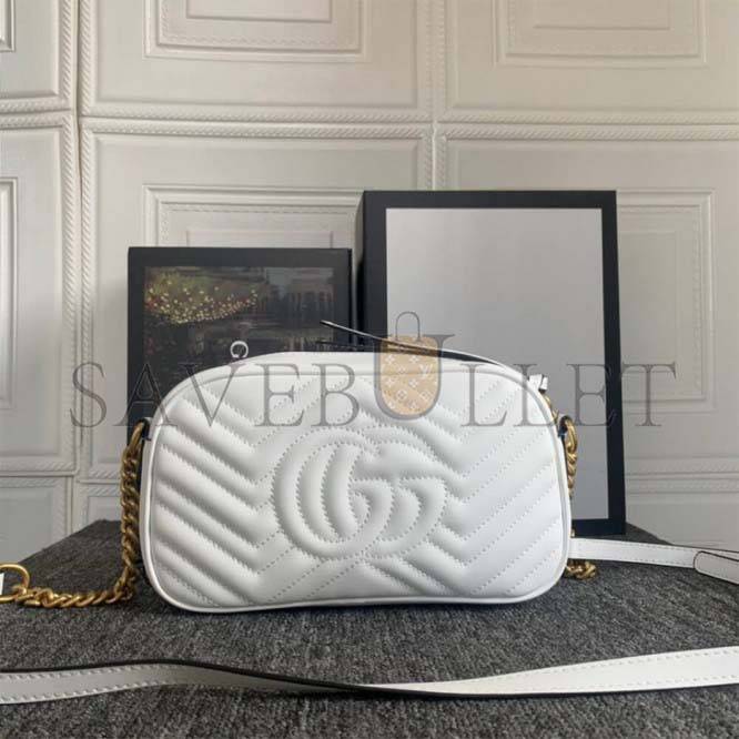 G*u*i marmont small matelasse shoulder bag 447632 (24*13*7cm)